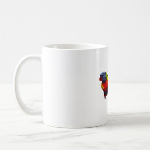 R is for Rainbow Lorikeet Coffee Mug