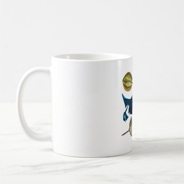 R is for Ray Coffee Mug (Left)