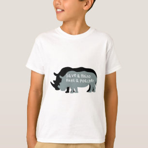 R is for Rhino T-Shirt
