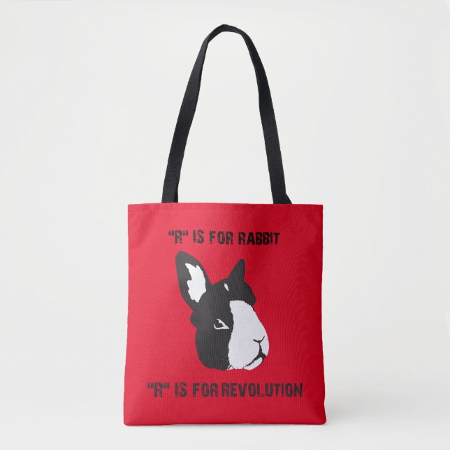 R IS FOR TOTE BAG (Front)