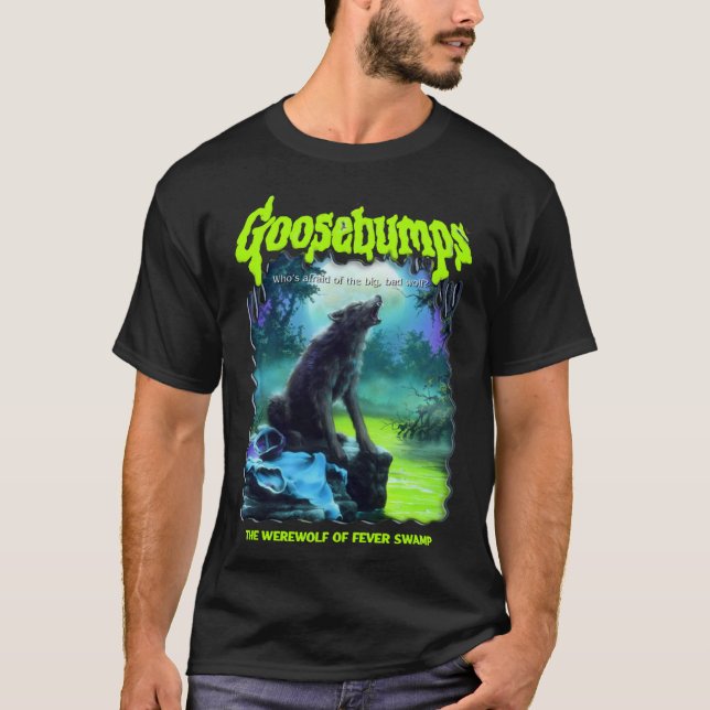 R.L. Stine Goosebumps Nightmare Halloween Werewolf T-Shirt (Front)