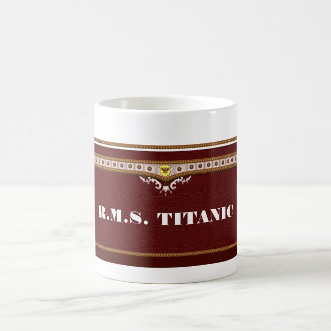 R.M.S. Tasse commémorative TITANIQUE (Centre)