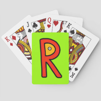R Monster Playing Cards