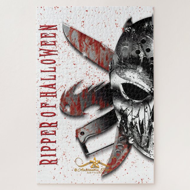 R. of H. Ripper of Halloween Jigsaw Puzzle (Vertical)