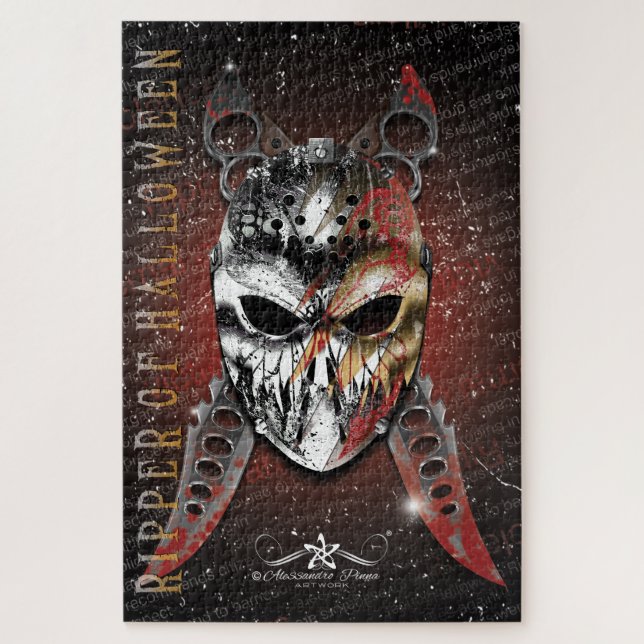 R. of H. Ripper of Halloween Jigsaw Puzzle (Vertical)