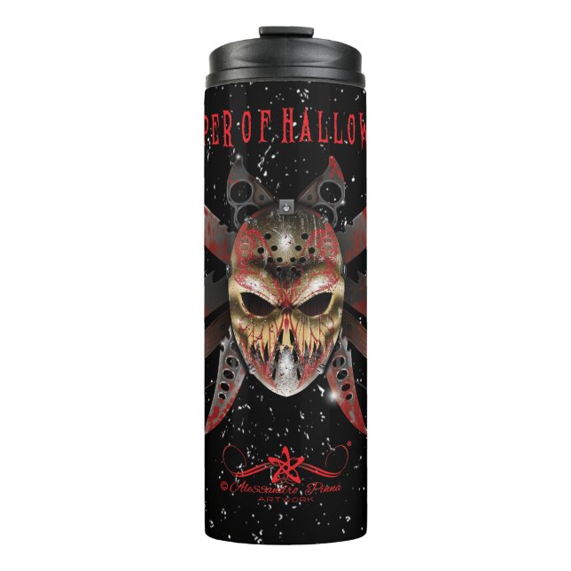 R. of H. Ripper of Halloween Thermal Tumbler (Front)