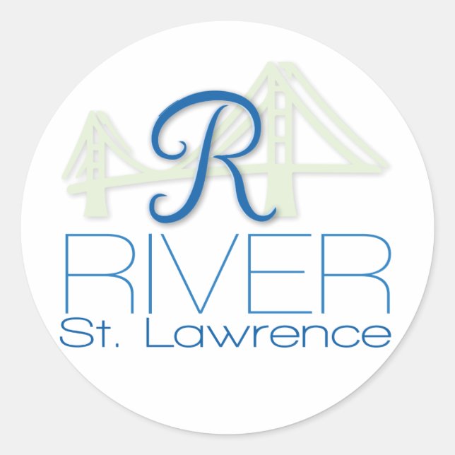 R River- Saint Lawrence Sticker (Front)