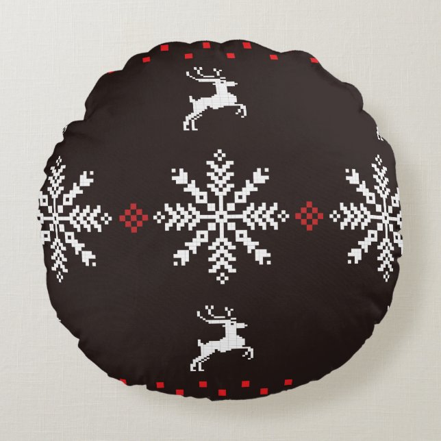 R ROUND PILLOW (Front)