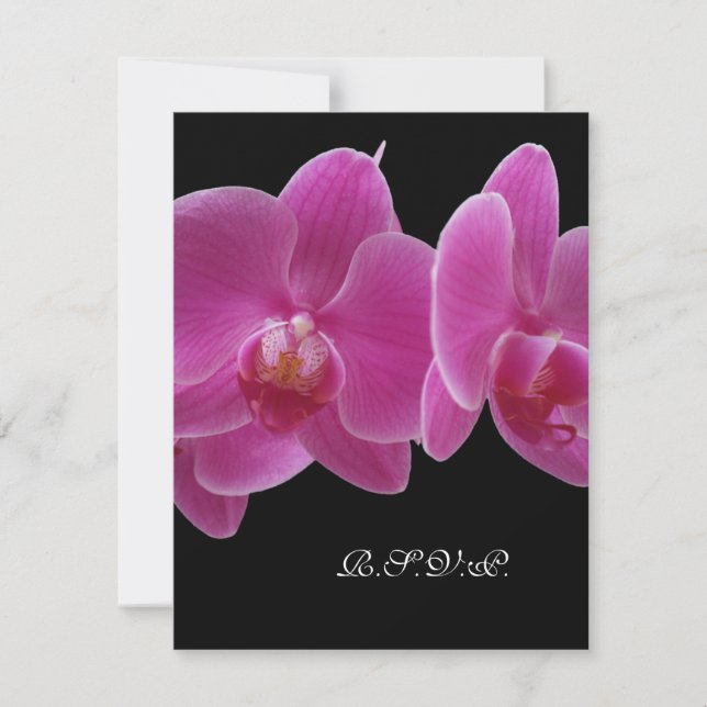 R.S.V.P. avec invitation au menu pour 5 Invitation (Devant)