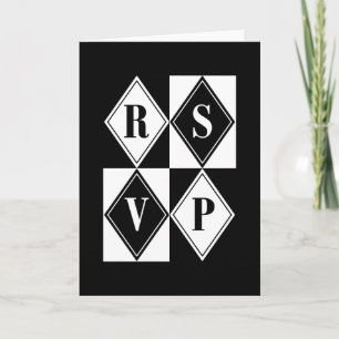 R.S.V.P. : Elegant Diamonds : Invitation