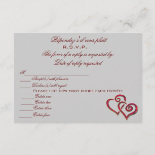 R.S.V.P. RSVP CARD