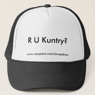 R U Kuntry ? casquette