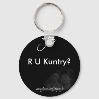R U Kuntry? keychain