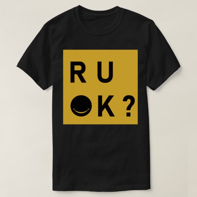 R u ok jour, car êtes-vous ok T-shirt classique (Design devant)