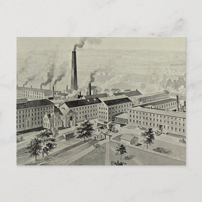 R Wallace & Sons Mfg Co Postcard (Front)