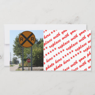 R X R - Railroad Crossing Sign