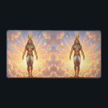 Ra – Ägyptischer Sonnengott´4 Desk Mat<br><div class="desc">Ra ist der Sonnengott der alten ägyptischen Mythologie und gilt als einer der wichtigsten Götter sowie als Schöpfer der Welt.</div>