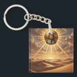 Ra – Ägyptischer Sonnengott´5 Keychain<br><div class="desc">Ra ist der Sonnengott der alten ägyptischen Mythologie und gilt als einer der wichtigsten Götter sowie als Schöpfer der Welt.</div>