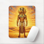 Ra – Egyptian Sun God´1 Mouse Pad<br><div class="desc">Ra is the sun god in ancient Egyptian mythology and one of the most important deities.</div>