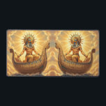 Ra – Egyptian Sun God´3´ Desk Mat<br><div class="desc">Ra is the sun god in ancient Egyptian mythology and one of the most important deities.</div>