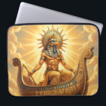 Ra – Egyptian Sun God´3´ Laptop Sleeve<br><div class="desc">Ra is the sun god in ancient Egyptian mythology and one of the most important deities.</div>