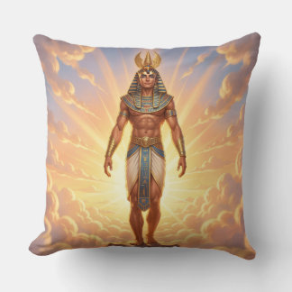 Ra - Egyptian Sun God´4 Throw Pillow