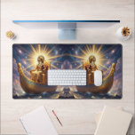 Ra – Egyptian Sun God´5 Desk Mat<br><div class="desc">Ra is the sun god in ancient Egyptian mythology and one of the most important deities.</div>