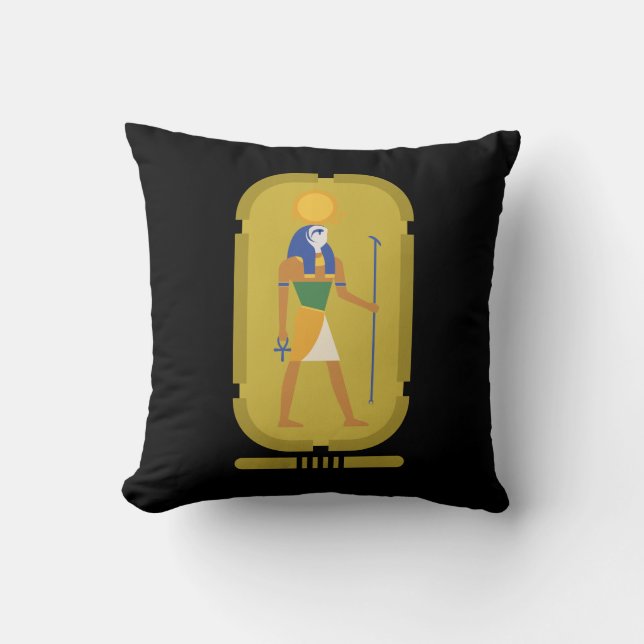Ra God of The Sun  Throw Pillow (Front)