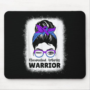 Ra Rheumatoid Arthritis Awareness Warrior Women Me Mouse Pad