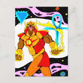 Ra the Sun God Postcard