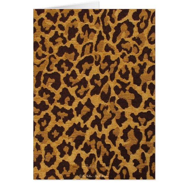 RAB Rockabilly Empreinte de léopard Brown Gold (Devant)