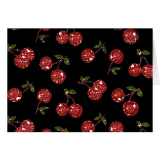 RAB Rockabilly très cerise cerises sur noir