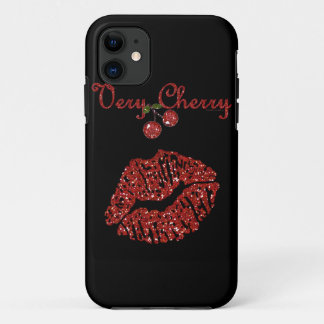 RAB Rockabilly Very Cherry Kiss iPhone 11 Case