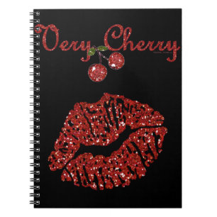 RAB Rockabilly Very Cherry Kiss Notebook