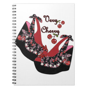 RAB Rockabilly Very Cherry Shoes Notebook