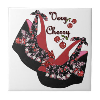 RAB Rockabilly Very Cherry Shoes Tile