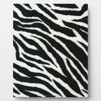 RAB Rockabilly Zebra Print Black & White Plaque