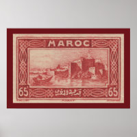 Rabat, Maroc - Poster