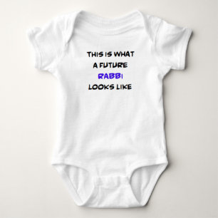 rabbi, future baby bodysuit