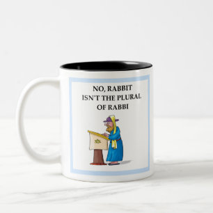 RABBI Two-Tone COFFEE MUG