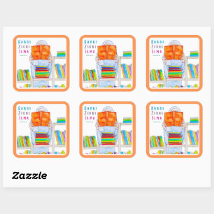 Rabbi Ziddni Ilma - Stickers Carrés