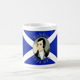 Rabbie Burns Scottish Independence Mug
