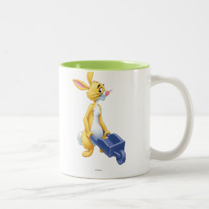Rabbit 2 Two-Tone coffee mug