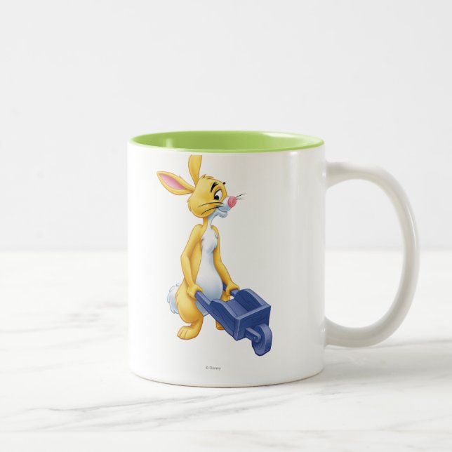 Rabbit 2 Two-Tone coffee mug (Right)