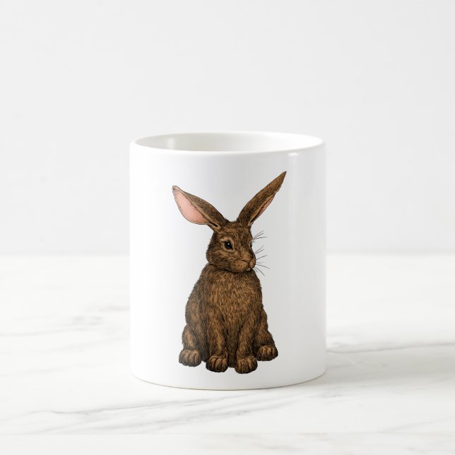 Rabbit 3 coffee mug (Center)