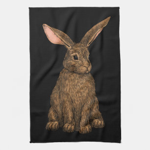 Rabbit 3 kitchen towel