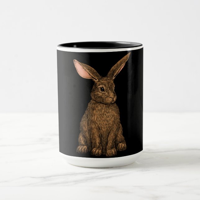 Rabbit 3 mug (Center)
