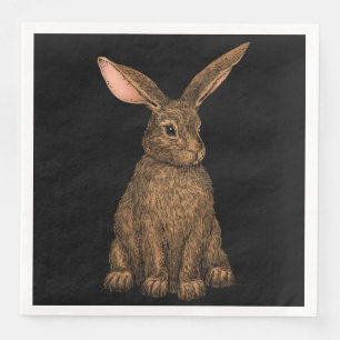 Rabbit 3 napkin