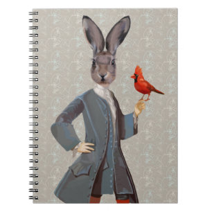 Rabbit And Bird Notebook
