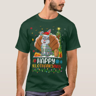 Rabbit Animal Lover Funny Happy Rabbit HelloThanks T-Shirt
